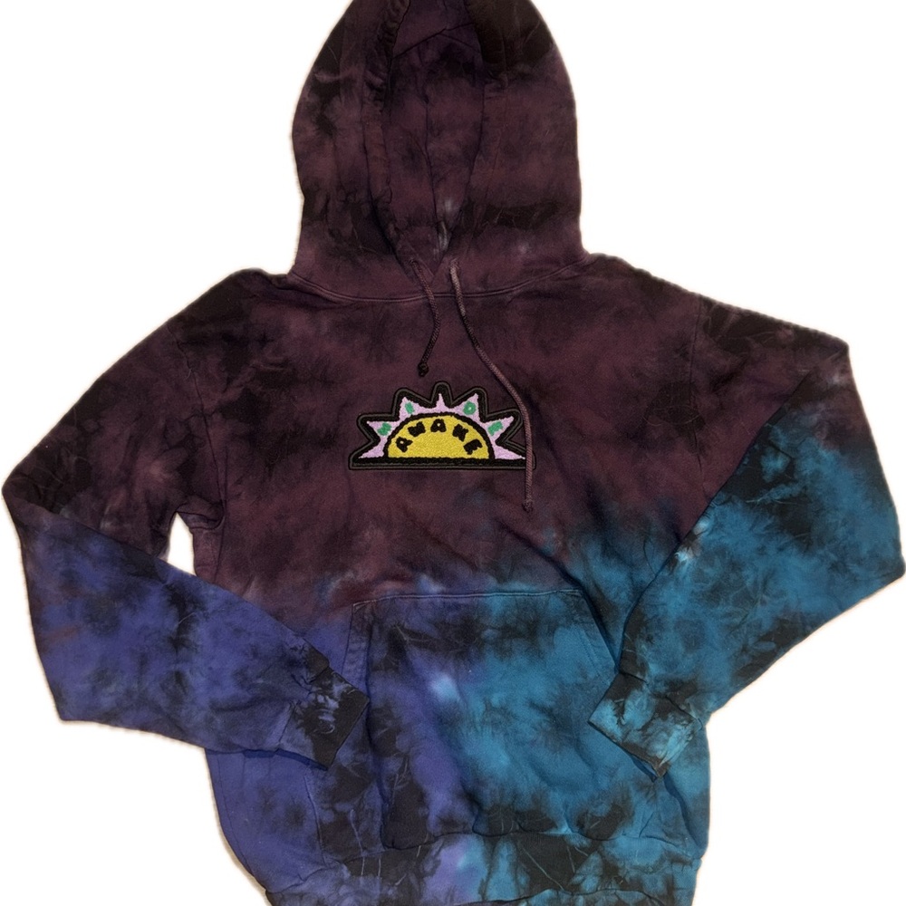 Tie-Dye Ombré “Wide Awake” Hoodie